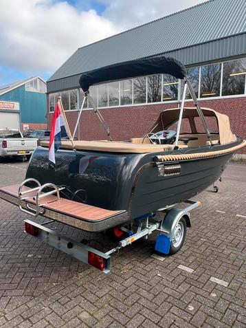 Maassloep 590 tender Honda 20pk NIEUW luxe opties vaarklaar!