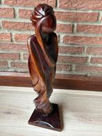 Vintage Houten Beeld Vrouw - Bali ?  Stijl?, Antiek en Kunst, Ophalen