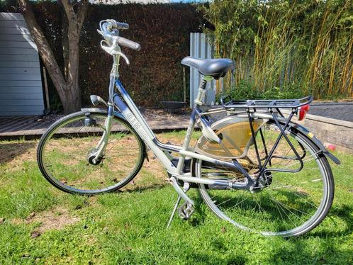 RIH Elite damesfiets, framemaat 49 cm, blauw-grijs, Fietsen en Brommers, Fietsen | Dames | Damesfietsen, Gebruikt, Overige merken