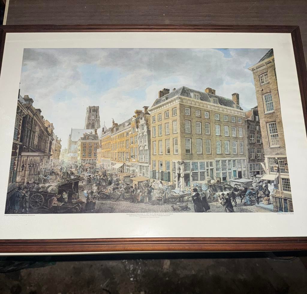 Antieke fotos rotterdam jaar 1807 1939, Ophalen of Verzenden