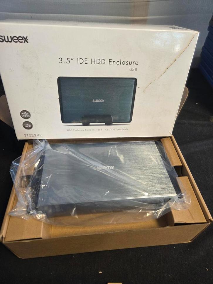 Sweex 3.5" IDE HDD Behuizing USB, Computers en Software, Computerbehuizingen, Ophalen of Verzenden