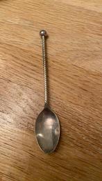 Douwe Egberts stijlappel zwaar verzilverd Hooykaas lepeltje, Antiek en Kunst, Antiek | Bestek, Ophalen of Verzenden