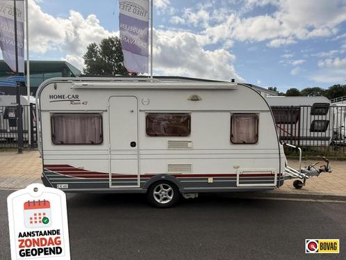 Home-Car Racer 43 Met luifel en mover, Zond, Caravans en Kamperen, Caravans, Bedrijf, tot en met 4, 750 - 1000 kg, Treinzit, Home-car