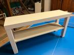 Twee witte Lack Ikea sidetables, Ophalen, 50 tot 100 cm, Zo goed als nieuw, 25 tot 50 cm