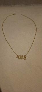 18k Gouden Ketting - 750 Goud, Sieraden, Tassen en Uiterlijk, Kettingen, Met hanger, Ophalen of Verzenden, Zo goed als nieuw, Goud