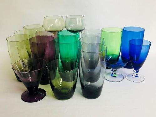 Max Verboeket Carnaval Diverse Glazen Deel 1, Antiek en Kunst, Antiek | Glas en Kristal, Ophalen of Verzenden