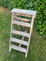 Brocante schilderstrap, Ophalen, Gebruikt, Trap, Opvouwbaar of Inschuifbaar