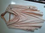 Object , truitje. maat XL.  creme/ zalm roze gebreid, Ophalen of Verzenden, Zo goed als nieuw, Korte mouw, Roze