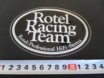 sticker ROTEL Racing Team  Professional HiFi - Stereo  beschikbaar voor biedingen
