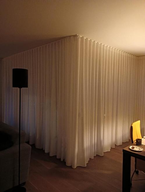 INBETWEEN GORDIJNEN MET WAVE, Huis en Inrichting, Stoffering | Gordijnen en Lamellen, Zo goed als nieuw, 200 cm of meer, 200 cm of meer