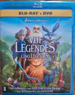 Dreamworks de vijf legendes op Blu-ray en dvd, Ophalen of Verzenden, Zo goed als nieuw, Tekenfilms en Animatie