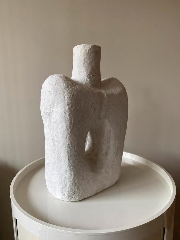 Japandi Vaas - Uniek Design, Antiek en Kunst, Kunst | Beelden en Houtsnijwerken, Ophalen of Verzenden