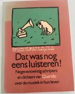 DAT WAS NOG EENS LUISTEREN !, Ophalen of Verzenden, Zo goed als nieuw