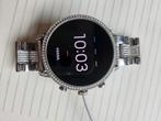 Fossil Smartwatch Gen4 dames stalen band met strassteentjes, Sieraden, Tassen en Uiterlijk, Smartwatches, Gebruikt, Fossil, Ophalen of Verzenden