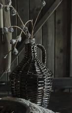 Rieten waterfles, Ophalen of Verzenden, Zo goed als nieuw