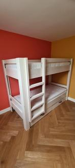 Stapelbed. Alle maten, kleuren. Met of zonder lade, Huis en Inrichting, 90 cm, Joab houtenmeubels, 160 tot 180 cm, Info@joabhoutenmeubels