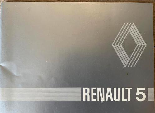 Instructieboekje Renault 5 TL GTL TS Automaat, Auto diversen, Handleidingen en Instructieboekjes, Ophalen of Verzenden