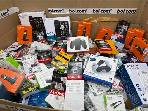 VOLLE PALLET BOL ELECTRONICA (oa APPLE en SAMSUNG), Zakelijke goederen, Partijgoederen en Retail | Partijgoederen, Ophalen of Verzenden