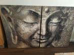 Canvas boedha, Ophalen, 125 cm of meer, Zo goed als nieuw, Schilderij