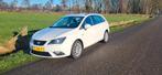 Seat Ibiza 1.0 Eco TSI 70KW ST 2016 Wit, Auto's, Seat, Voorwielaandrijving, Stof, Zwart, Origineel Nederlands