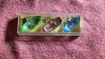 Preiser HO 3X Verschillende Roeibootjes Plus poppetjes Nieuw beschikbaar voor biedingen
