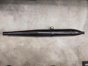 Nieuwe zwarte sigaar uitlaat. Zündapp Kreidler Puch beschikbaar voor biedingen