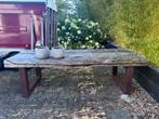 tuintafel eiken, Tuin en Terras, Tuintafels, Ophalen, Gebruikt, Rechthoekig, Hout