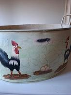 Metalen decoratieve landelijke mand, Ophalen of Verzenden