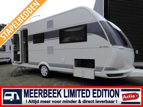Hobby De Luxe 540 KMFE 4389,=KORTING +MOVER +THULE +TAPIJT, Caravans en Kamperen, Caravans, tot en met 6, 1250 - 1500 kg, Overige