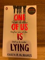 One of Us Is Lying - Karen M. McManus, Boeken, Ophalen of Verzenden, Zo goed als nieuw, Karen M.McManus, Europa overig