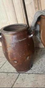 Landelijke grote Chinese rijst wijn kruik geglazuurde pot, Antiek en Kunst, Ophalen