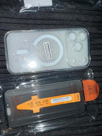 iPhone 17 pro Hoesje transparant + Screen Protector - Nieuw beschikbaar voor biedingen
