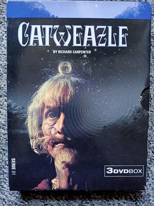 Catweazle serie 1 3dvd - hele leuke tv kinderserie, Cd's en Dvd's, Dvd's | Tv en Series, Zo goed als nieuw, Actie en Avontuur