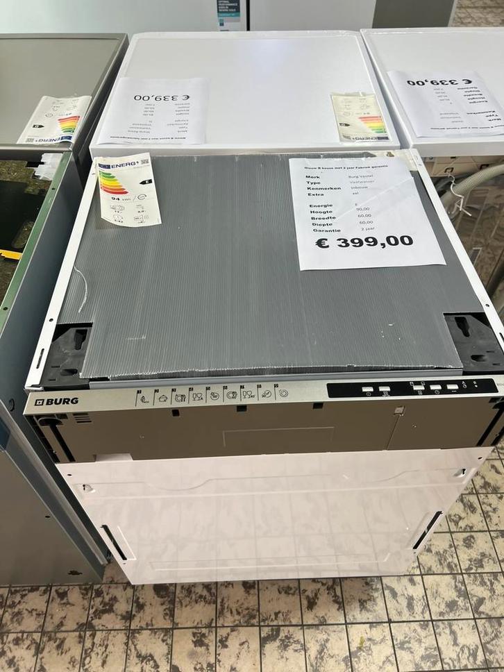 Vaatwasser xxl inbouw vol geïntrigeerd nieuw, Witgoed en Apparatuur, Vaatwasmachines, Nieuw, Inbouw, 90 tot 95 cm, 45 tot 60 cm