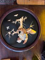 Oosterse wanddecoratie met vogel, Ophalen of Verzenden