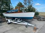 Valk, houten uitvoering, met bijbehorende trailer, Watersport en Boten, Geen motor, Gebruikt, 6 meter of meer, Ophalen of Verzenden