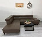 Hoekbank Taupe - Direct leverbaar, Huis en Inrichting, Banken | Bankstellen, 250 tot 300 cm, Ophalen of Verzenden, Zo goed als nieuw