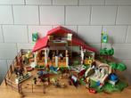 PLAYMOBIL UITGEBREIDE PAARDENMANEGE 🐎 🐎 SUPER LEUK !!, Ophalen of Verzenden, Gebruikt