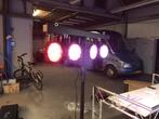 2x 4 Bar LED Par spot Stairville in Tas CLB 2.4, Muziek en Instrumenten, Licht en Laser, Ophalen, Zo goed als nieuw, Licht, Kleur