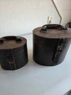 Vintage hoedendozen set decoratief, Ophalen