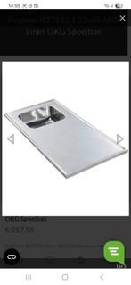 Reginox RVS Spoelbak 120x60 - Nieuw!, Huis en Inrichting, Keuken | Keukenelementen, 100 tot 150 cm, Nieuw, Ophalen of Verzenden