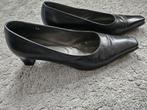 Zwarte pumps (laag hakje) zo goed als nieuw, Pumps, Zwart, Ophalen of Verzenden, Zo goed als nieuw