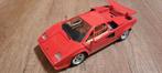 Lamborghini Countach 1:18 Bburago, Ophalen of Verzenden, Zo goed als nieuw, Auto, Bburago