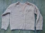 Vest roze fluffy vestje maat 122, Ophalen of Verzenden, Zo goed als nieuw, Meisje, Trui of Vest
