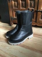 Nieuwe Ann Rocks leren laarzen hoge Chelsea boots maat 42, Ann Rocks, Zwart, Lage of Enkellaarzen, Nieuw