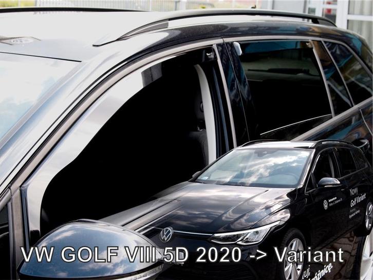 vw volkswagen golf zijwindschermen raamspoilers donker tint, Auto diversen, Tuning en Styling, Ophalen of Verzenden