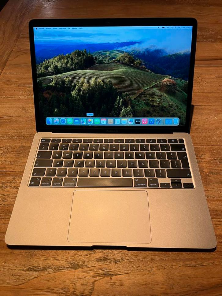 MacBook Air M1 (2020) - 8GB, Computers en Software, Apple Macbooks, Gebruikt, MacBook Air, 13 inch, 256 GB, 8 GB, Ophalen of Verzenden