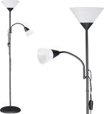 Monzana Staande Lamp Alissa Verstelbaar 28x175 cm., Ophalen, Zo goed als nieuw, Kunststof