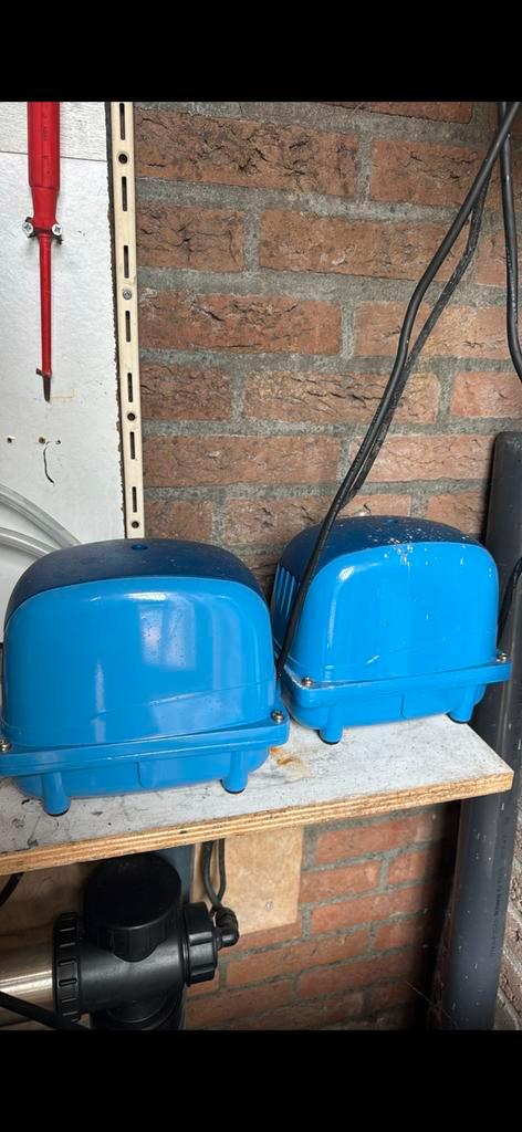 Luchtpomp voor vijver - Aqua Forte AP80,  Air 2000, Tuin en Terras, Vijver-toebehoren, Gebruikt, Vijverpomp, Ophalen