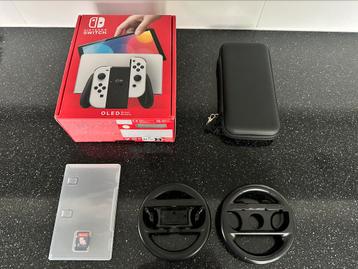 Nintendo Switch OLED | Krasvrij | Spellen | Accessoires beschikbaar voor biedingen